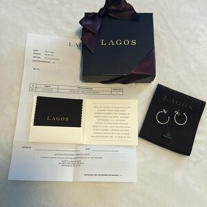 LAGOS hoop earrings
